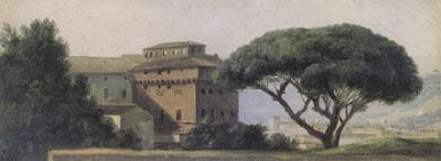 Pierre de Valenciennes View of the Convent of the Ara Coeli The Umbrella Pine (mk05) China oil painting art